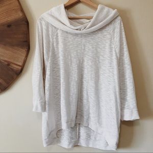 Old Navy | Cowl Neck Semi Sheer Sweater Blouse